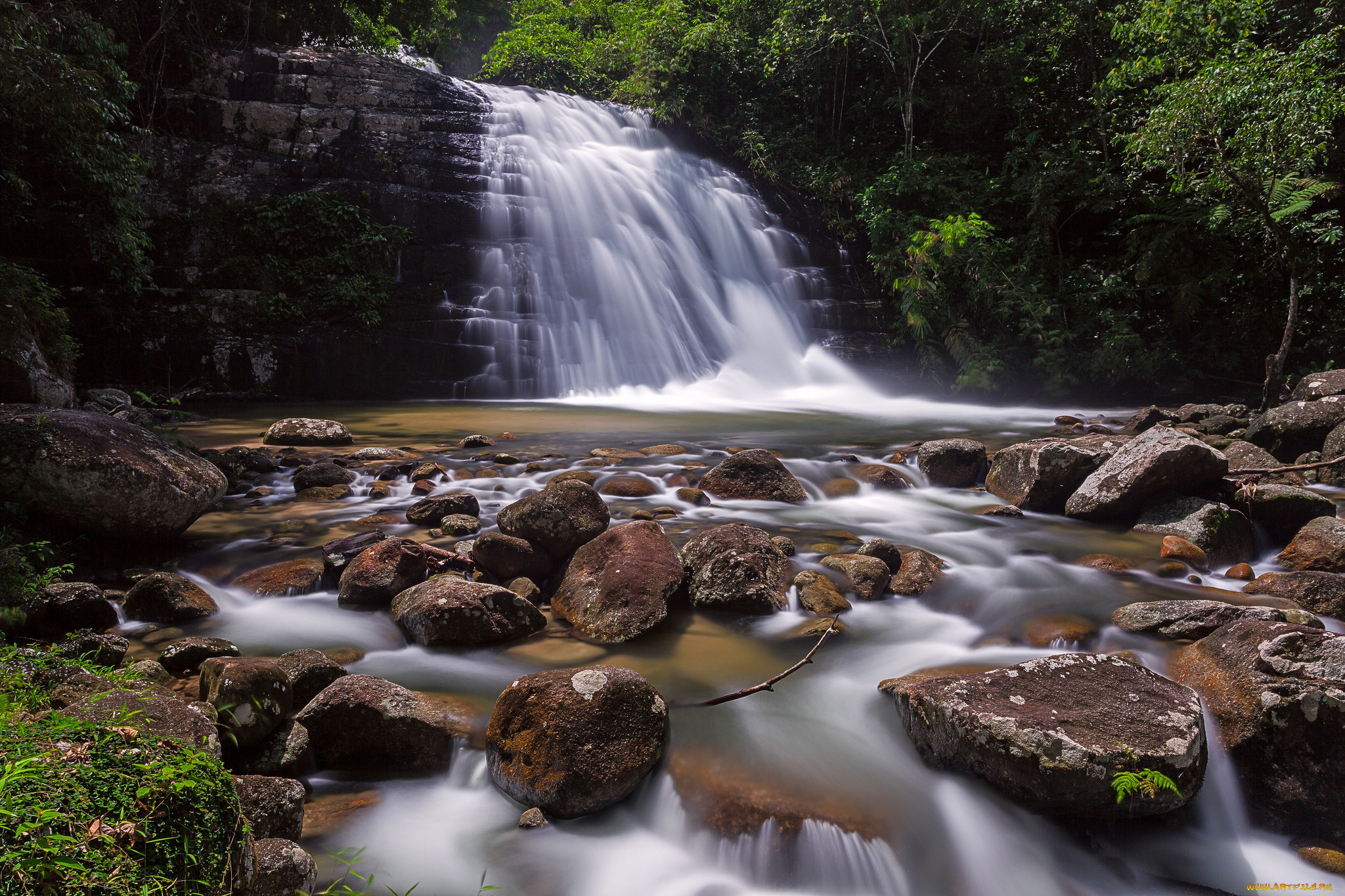 lata, bukit, hijau, waterfall, kedah, malaysia, , , , , 